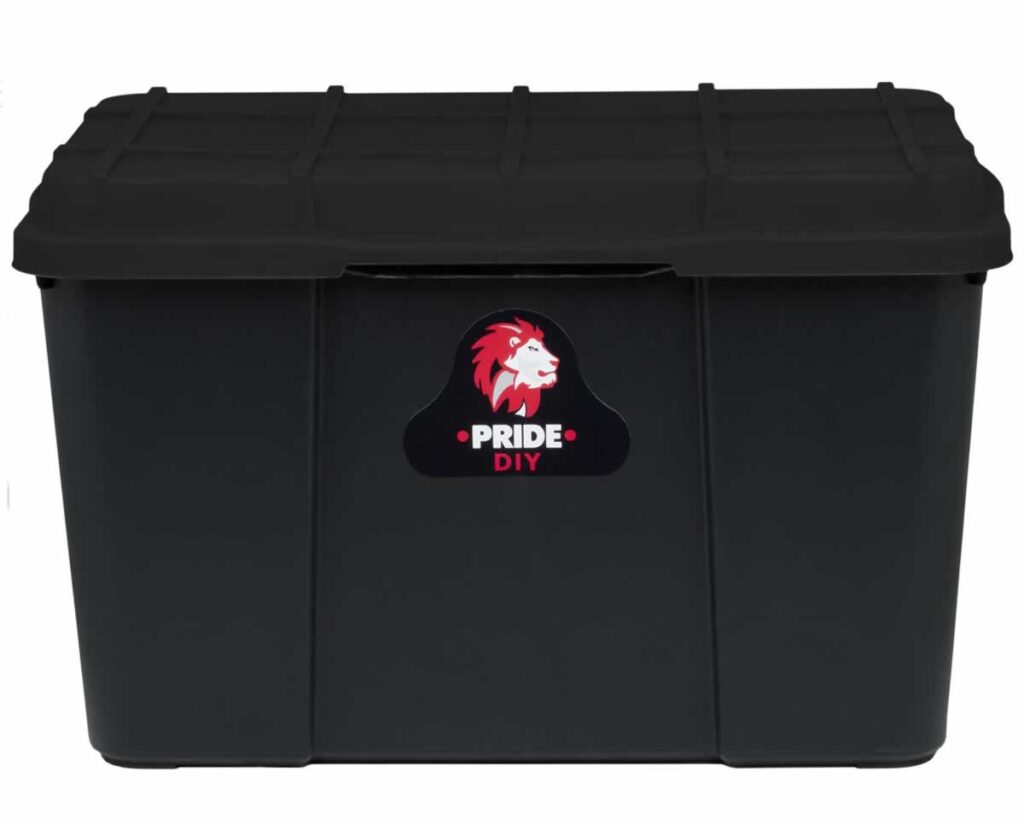 65L Pride Storage Box – Full Black