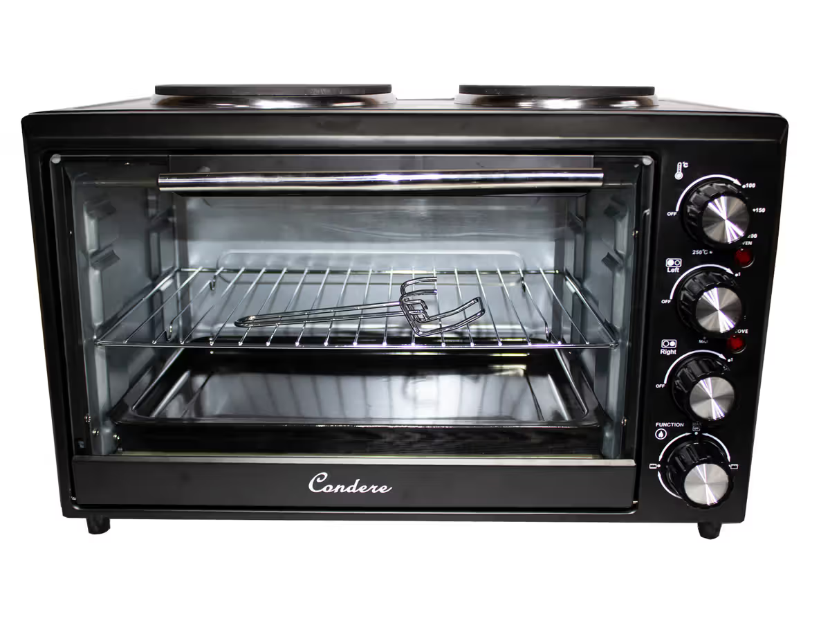 Condere 33L Electric Oven with Dual Hotplate