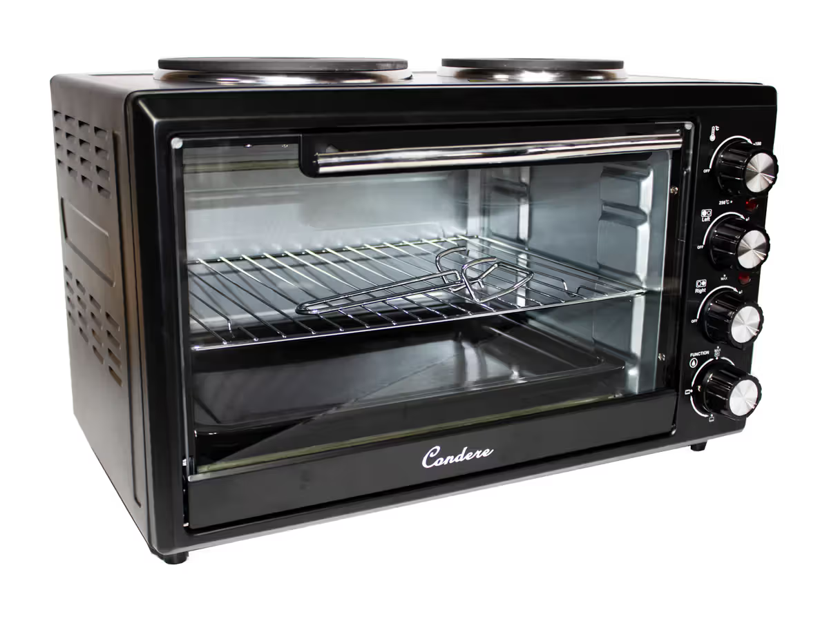 Condere 33L Electric Oven with Dual Hotplate