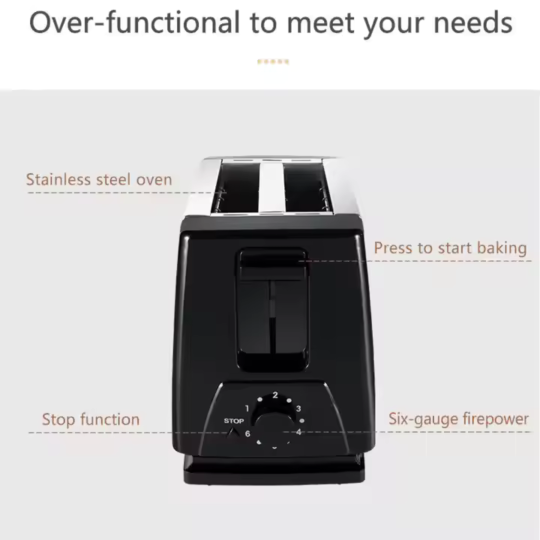 Finnteck YT-2001 2-Slice Toaster