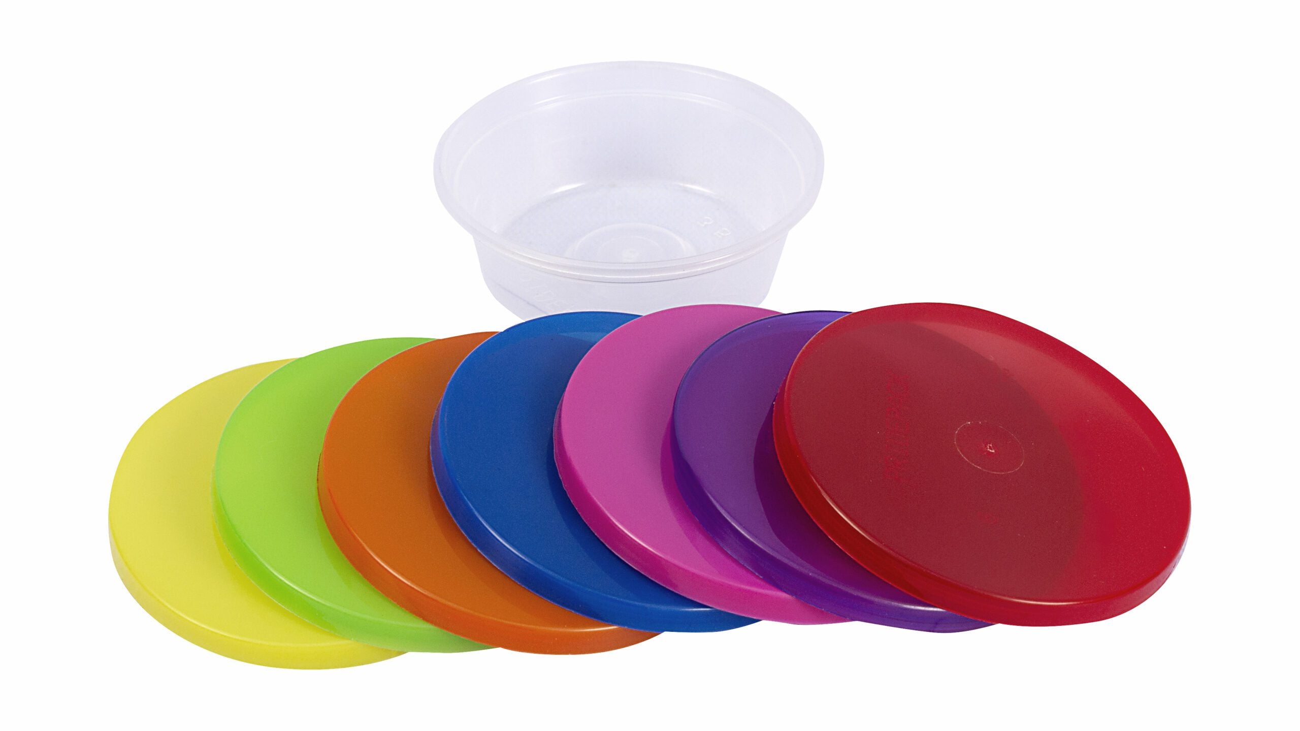 35ml Tub Clear + Lid 10’s