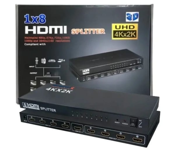 HDMI SPLITTER 8 WAY 4K