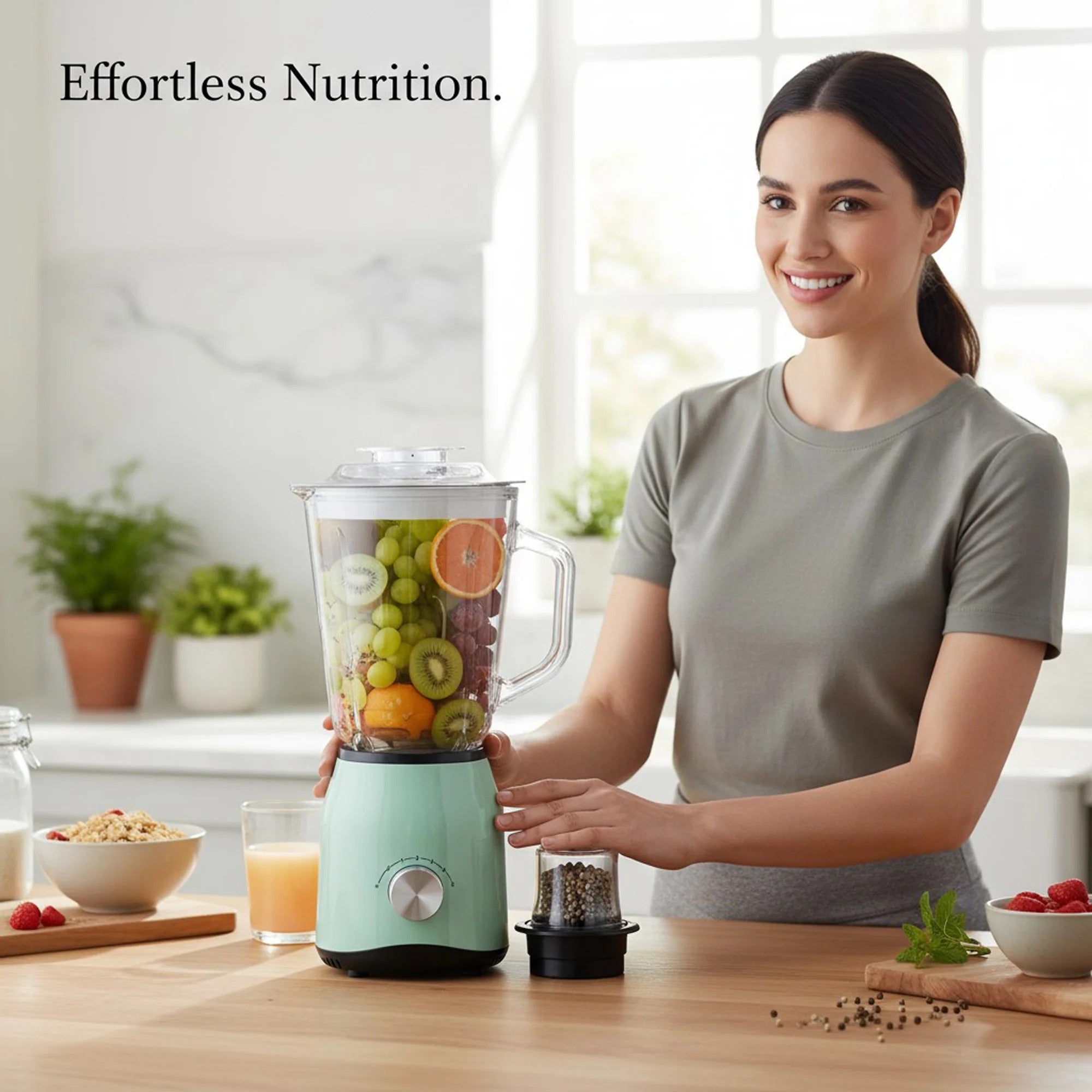 Ecco 1500ml Blender Green