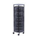 Kitchen Storage Plastic Rack 5 Layer